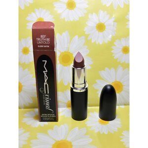MAC MACximal Sleek Satin Lipstick 0.12 oz #807 TRUTH BE UNTOLD Authentic  New